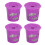100 ml 4 capsules de café réutilisables 57x47x37mm 1
