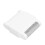 5 piezas Removedor de bolas de pelo de doble capa Blanco 8x6.5x2cm 16