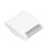 5 piezas Removedor de bolas de pelo de doble capa Blanco 8x6.5x2cm 5
