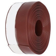 Striscia sigillante per porta in silicone 16.4ft x 1.4in Marrone