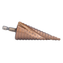 Step Drill Bit 2 Spiral Groove Pagoda Hole Reamer HSS Cobalt Drilling Counterbore 4‑32mm M35