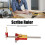 3 in 1 Scribe Ruler Multi Function Parallel Arcs Drawing Gauge DIY Tools Metric Imperial 8