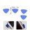 Kit de apertura con espátula triangular de PVC 9