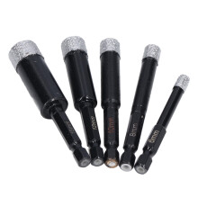 Ensemble de scies-cloches diamantées pour carrelage et marbre, 5 pièces, tige hexagonale 6-15 mm, pour les maisons australiennes