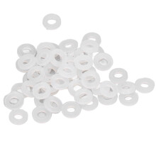 Rondella in nylon M3 DIN 12A set assortito naturale