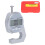 Spessimetro per alluminio intervallo 0-10 mm, LCD 0,01 mm 2