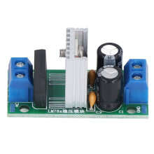 LM7812 Módulo regulador 12V, 43x20mm, 3 terminales