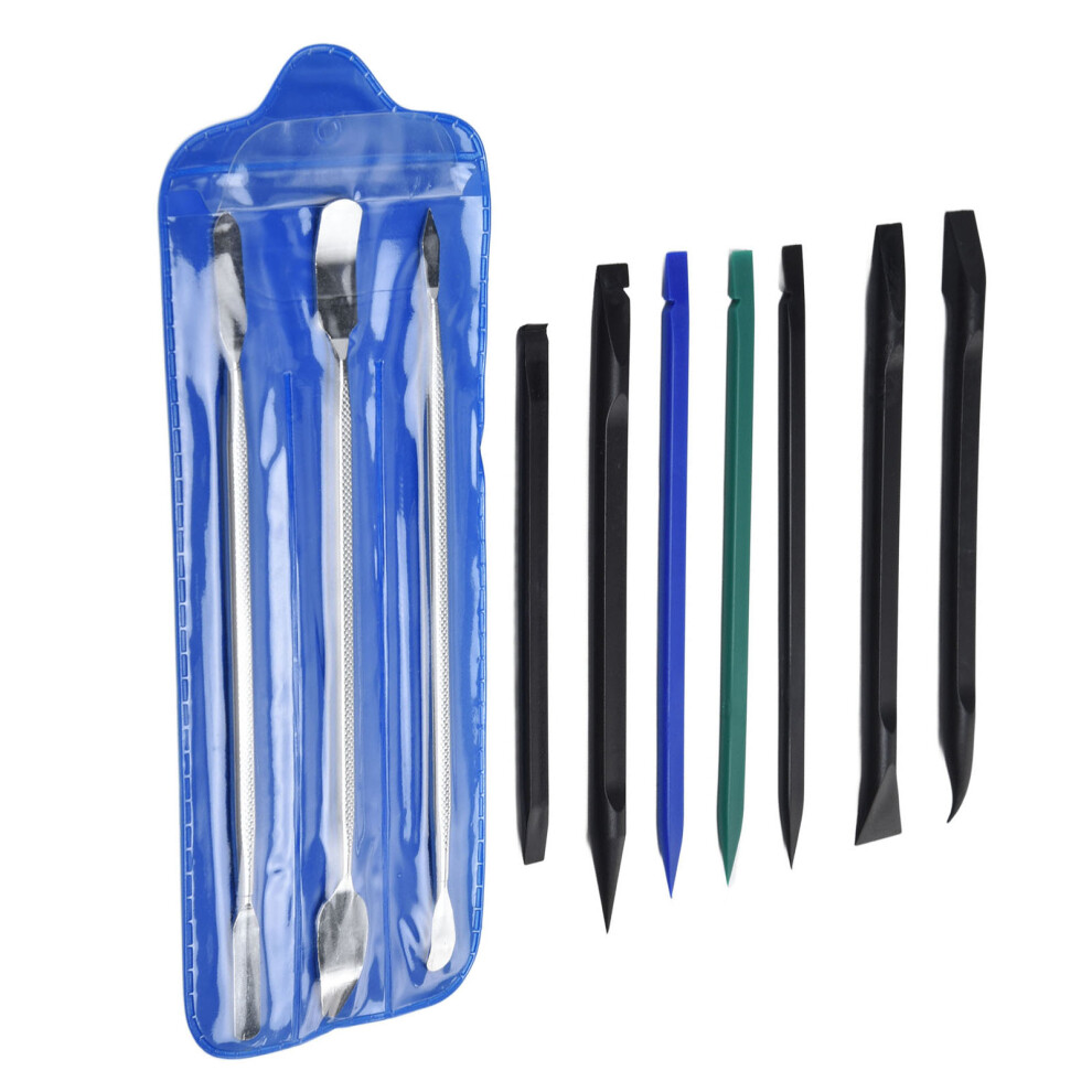 10Pcs Mobile Phone Pry Tool Electronics Removal Bar Repair Kit Portable For Laptop Computer 6941321863698
