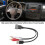 Cable USB RCA de 8 pines, 23 cm, negro, Cube/Juke/Versa 7