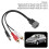 Cable USB RCA de 8 pines, 23 cm, negro, Cube/Juke/Versa 8