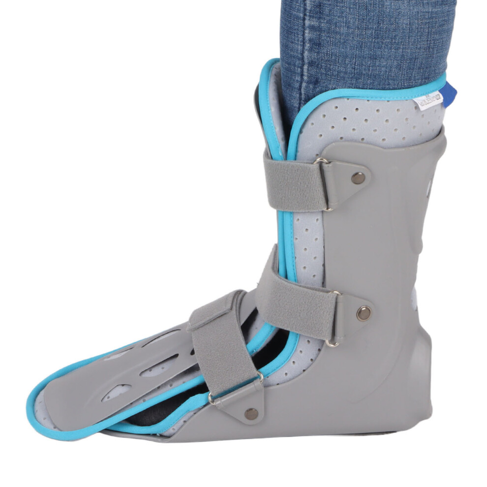 Ankle Brace Breathable Tightness Adjustable Fracture Recovery Foot Ankle Fixing Splint with BaffleLeft Foot