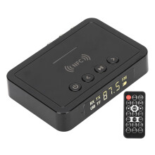 M6 BT 5.0 Émetteur Récepteur 500mAh Noir Mini