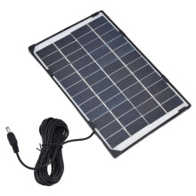 DC5521 6W 12V Pannello solare 137x210mm Colore: Come mostrato