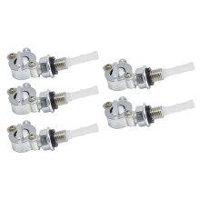 5 pièces de vanne d'arrêt pour réservoir de carburant M10x1,25, sortie 1/4 po