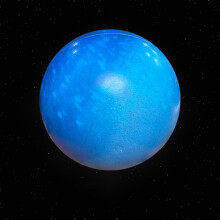 Ocho juguetes de bolas planetarias 10 piezas 6.3 cm coloridos