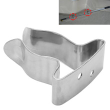 Soporte para abrazadera de resorte de acero inoxidable 2939S, plateado