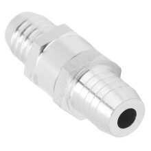 Clapet anti-retour universel à sens unique en alliage d'aluminium de 16 mm pour essence, gaz, diesel et eau