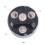 D250E Interruptor de encendido de 4 posiciones, 120 hp, 2 llaves 10