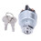 D250E Interruptor de encendido de 4 posiciones, 120 hp, 2 llaves 15