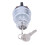 D250E Interruptor de encendido de 4 posiciones, 120 hp, 2 llaves 4