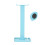 Support pour casque Z1 bleu ABS gain d'espace 12