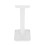 Supporto per cuffie Z1, bianco, formato compatto, ABS 16