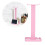 Supporto per cuffie Z1 Rosa ABS Compatto Salvaspazio 14