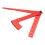 Righello per camber in alluminio RC universale rosso 20 g 15