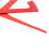 Righello per camber in alluminio RC universale rosso 20 g 7