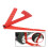 Righello per camber in alluminio RC universale rosso 20 g 16