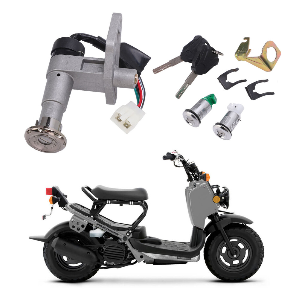 Ignition Switch Key Set 4 Wires Metal Alloy Universal For Gy6 4 Stroke 150Cc Scooter Moped 8111321866663