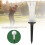 8-Claw Tee da golf 86 mm 6 g bianco trasparente 12