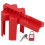 Candado para válvula de bola roja DN8-DN50 38 mm 2