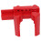 Candado para válvula de bola roja DN8-DN50 38 mm 3