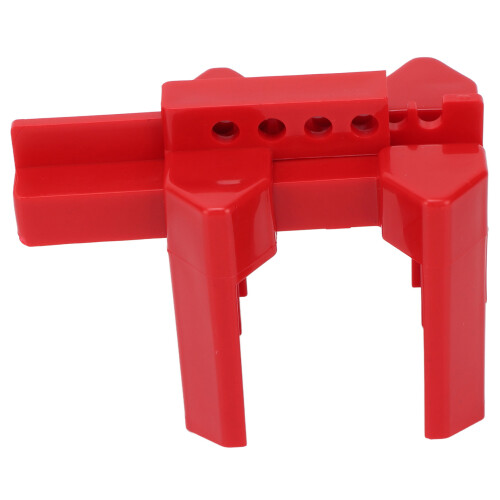 Candado para válvula de bola roja DN8-DN50 38 mm 2