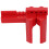 Candado para válvula de bola roja DN8-DN50 38 mm 12