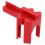 Candado para válvula de bola roja DN8-DN50 38 mm 16