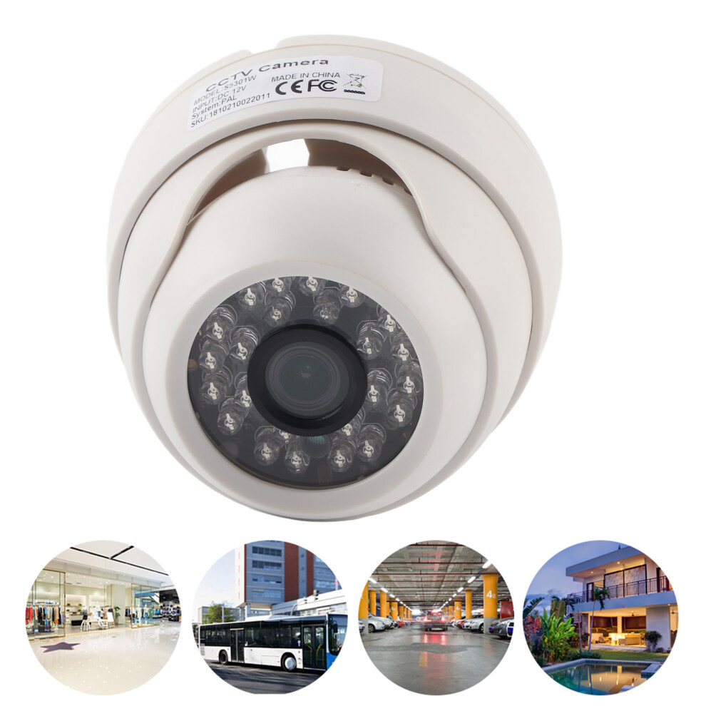 1080P Hd Security Camera 4 In 1 Surveillance Camera 3.6Mm Lens Infrared Night Vision Dome Camera For Outdoor Indoorpal 9421321874933
