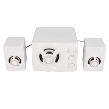 2.1 Altoparlante USB per PC bianco RGB subwoofer 5V