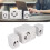 Enceinte 2.1 canaux alimentée par USB avec LED RVB blanche 11