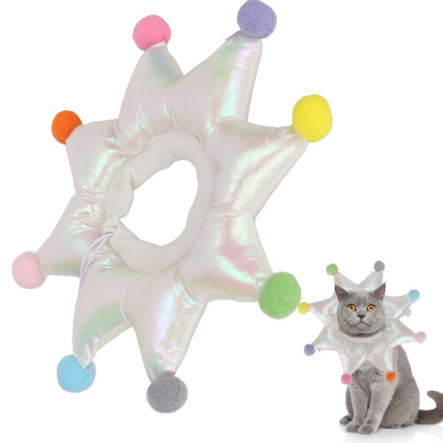 Colerette de récupération Soft Elizabeth pour chat étanche taille S