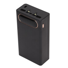 L12 12 celle 18650 custodia per Power Bank fai-da-te nero 10W