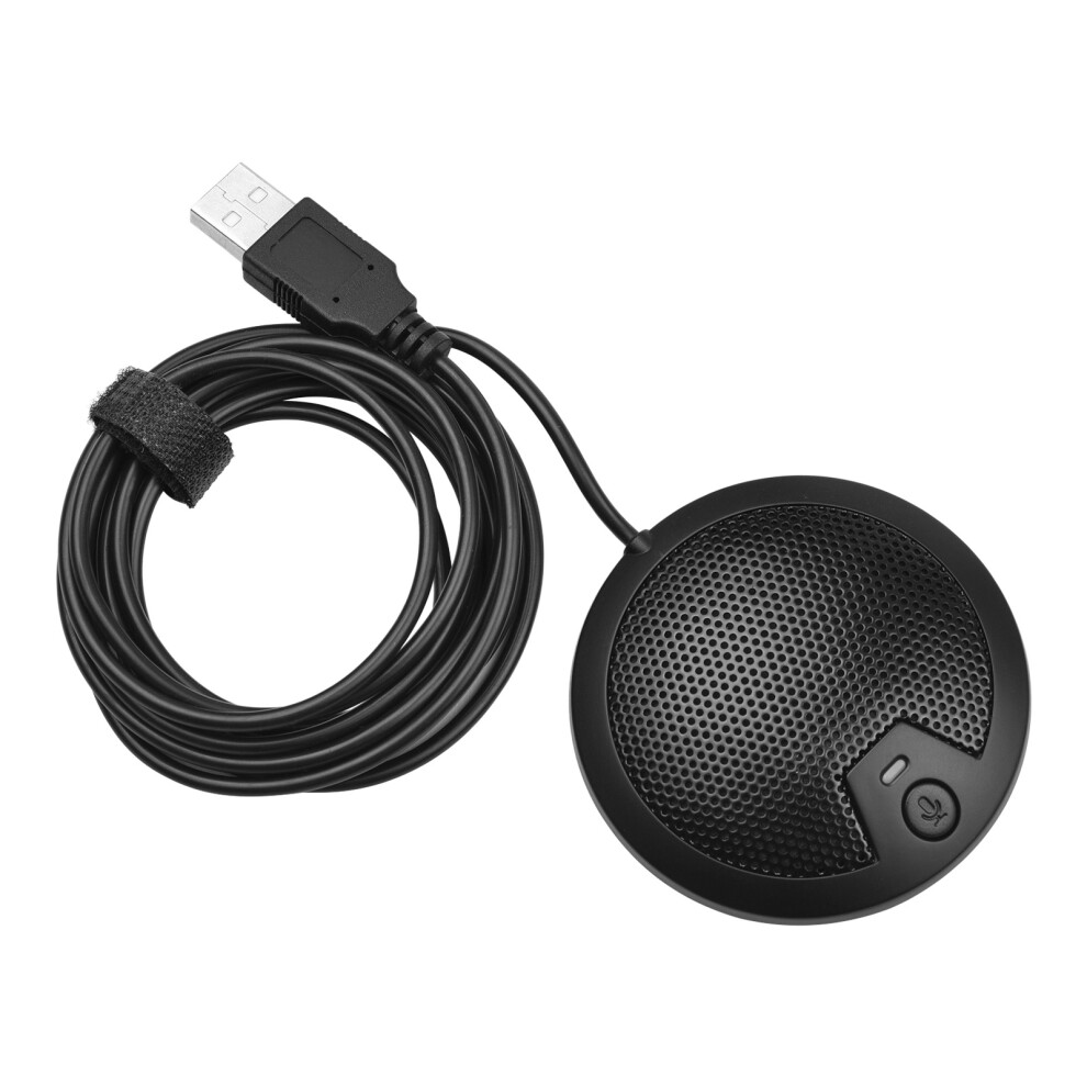 Usb Desktop Condenser Microphone 360 Omnidirectional Mic With 2M Long Cable For Computer Video Conference Online Teaching Gaming Video Rec 9401321875529