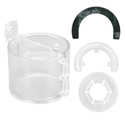 BS-03 Protector redondo para interruptor PC transparente 46mm 1