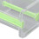 Tagliatape trasparente 10,39,17,1 cm verde 10