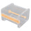 Dispenser e supporto per nastro da mascherare trasparente, arancione, per scuola e ufficio 5