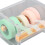 Dispenser e supporto per nastro da mascherare trasparente, arancione, per scuola e ufficio 9