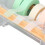 Dispenser e supporto per nastro da mascherare trasparente, arancione, per scuola e ufficio 7