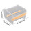 Dispenser e supporto per nastro da mascherare trasparente, arancione, per scuola e ufficio 10