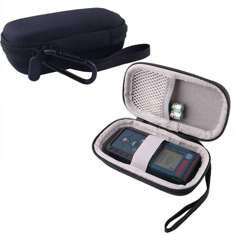 Werjia Storage Case Compatibility Bosch Laser Distance Meter Glm30-23/glm500/glm40/glm50c Compatible Storage Case (black)